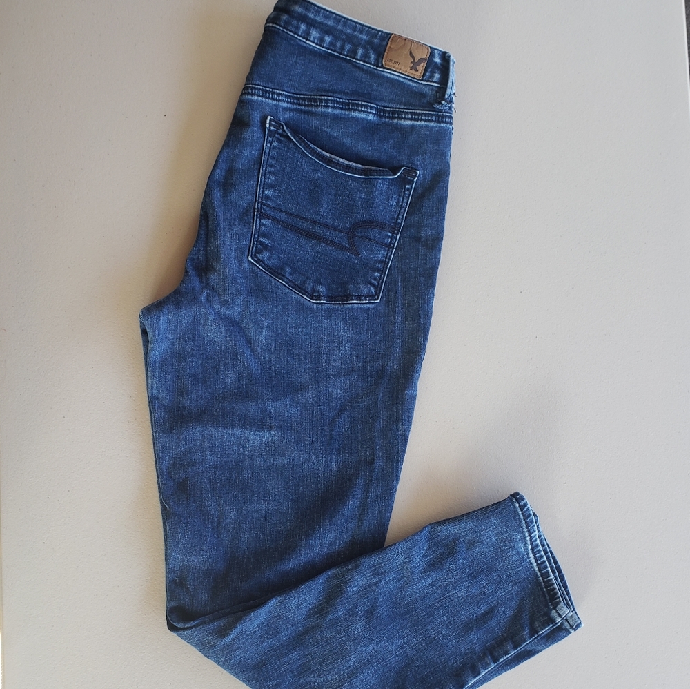 🚫SOLD🚫AMERICAN EAGLE SKY-HIGH JEGGING